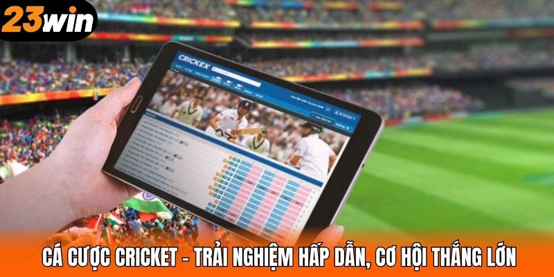 Cá Cược Cricket – Trải Nghiệm Hấp Dẫn, Cơ Hội Thắng Lớn