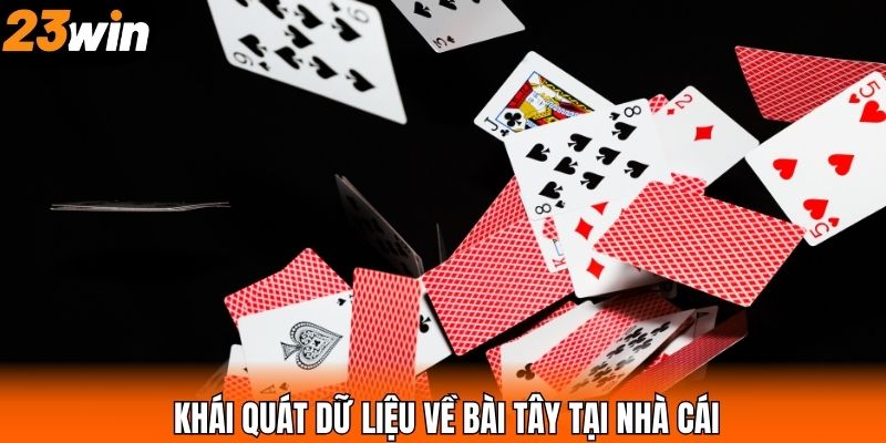 Khái quát dữ liệu về bài tây tại nhà cái
